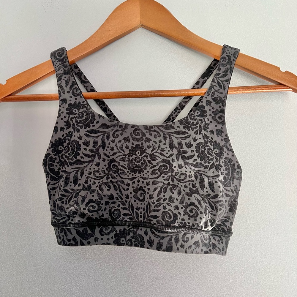 Lululemon Energy Bra Paisley Floral